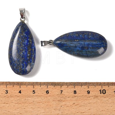 Dyed Natural Lapis Lazuli Pendants GG-CBACB71-02P-08-1