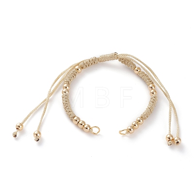 Adjustable Polyester Braided Cord Bracelet Making AJEW-JB00892-1