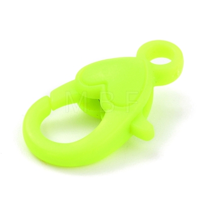 Plastic Lobster Claw Clasps PALLOY-F017-01H-1