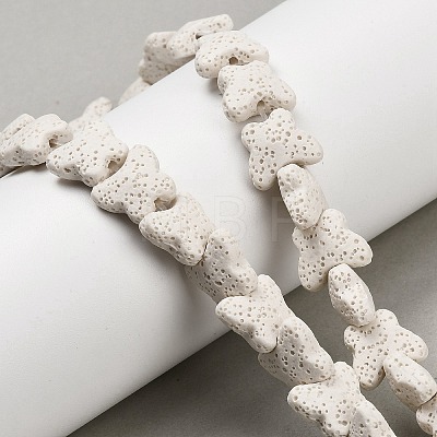 Natural Lava Rock Beads Strands G-G347-02L-1