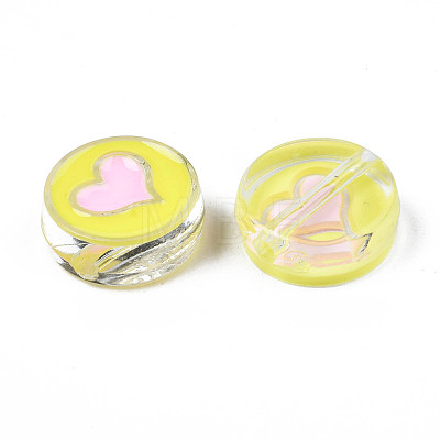 Transparent Acrylic Beads ACRC-T002-02B-1