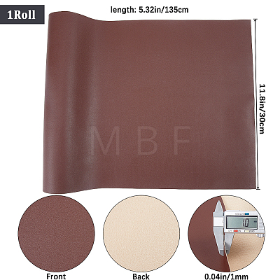 Rectangle PU Leather Fabric AJEW-WH0089-52C-02-1