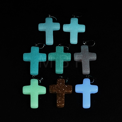 Synthetic Noctilucent Stone/Luminous Stone Pendants G-Z054-03B-1