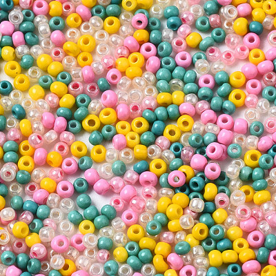 Glass Round Seed Beads SEED-S057-R-003-1