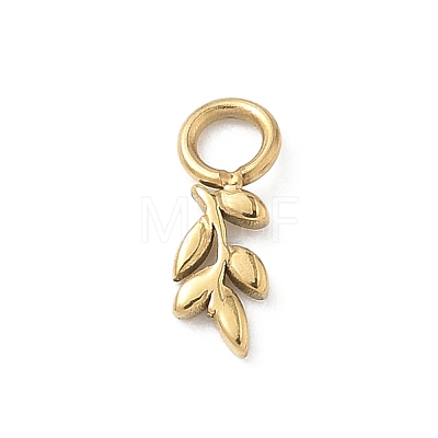 304 Stainless Steel Charms STAS-B140-02G-1