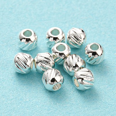 201 Stainless Steel Beads STAS-A057-04B-S-1