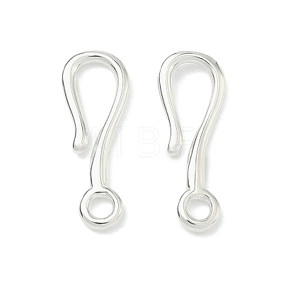 925 Sterling Silver Hook Clasps STER-A050-09A-S-1