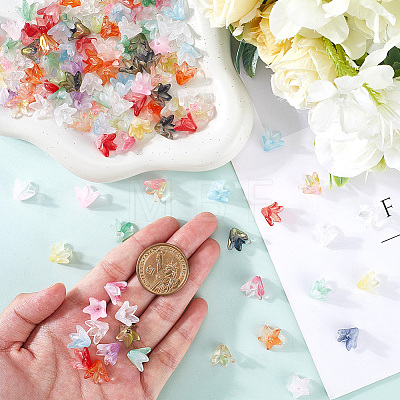 160Pcs Glass Beads GLAA-SP0001-01-1
