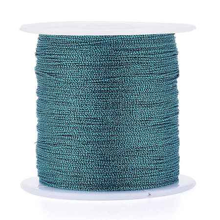 Polyester Braided Metallic Thread OCOR-I007-B-05-1