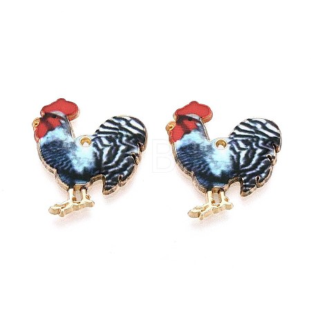 Printed Alloy Pendants ENAM-CJC0020-47F-1