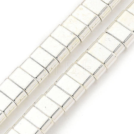 Electroplated Synthetic Non-Magnetic Hematite Beads Strands G-I360-B01-04-1