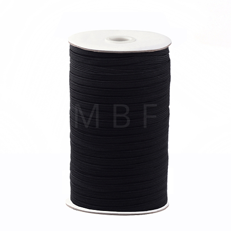 1/4 inch Flat Braided Elastic Rope Cord EC-R030-6mm-02-1