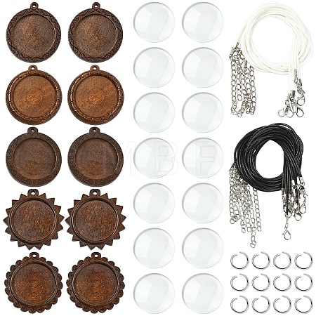 DIY Necklaces Makings Kits DIY-YW0018-25-1