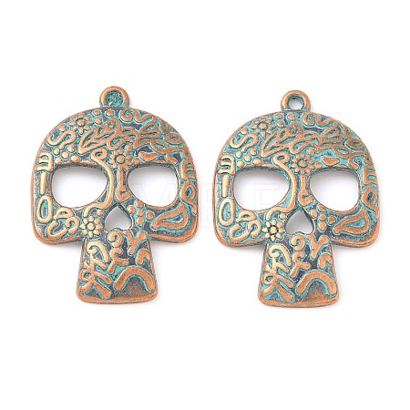 Alloy Pendants PALLOY-D313-01G-1
