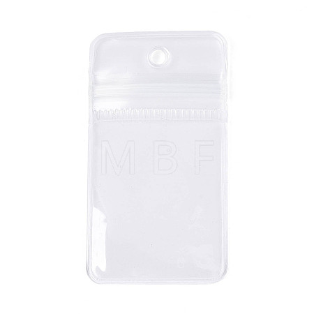Rectangle Transparence EVA Zip Top Gift Bags OPP-T003-02C-01-1
