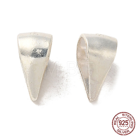 925 Sterling Silver Snap on Bails STER-K177-04C-S-1