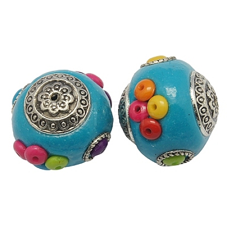 Handmade Indonesia Beads X-CLAY-G004-5-1