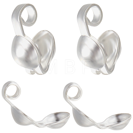 20Pcs 925 Sterling Silver Bead Tips STER-BBC0005-40S-1