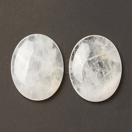 Natural Quartz Crystal Worry Stone for Anxiety Therapy G-B036-01D-1