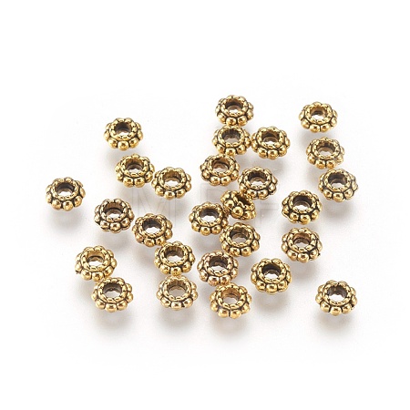 Tibetan Style Alloy Spacer Beads GLF1565Y-NF-1