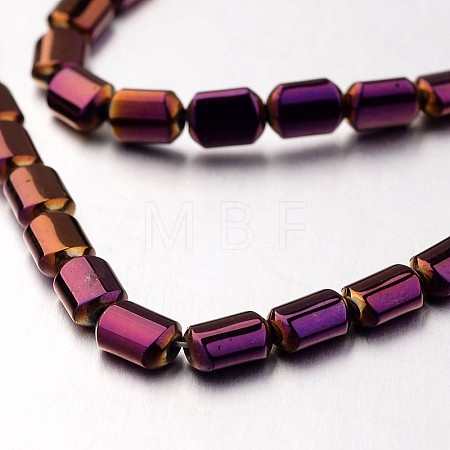Electroplate Non-magnetic Synthetic Hematite Bead Strands G-F300-01B-04-1