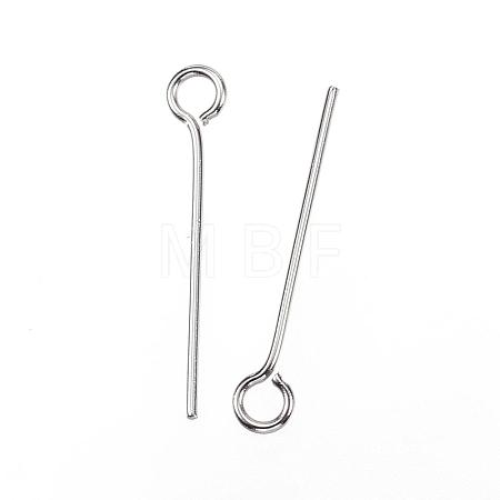 Tarnish Resistant 304 Stainless Steel Eye Pin STAS-D448-A-021P-1