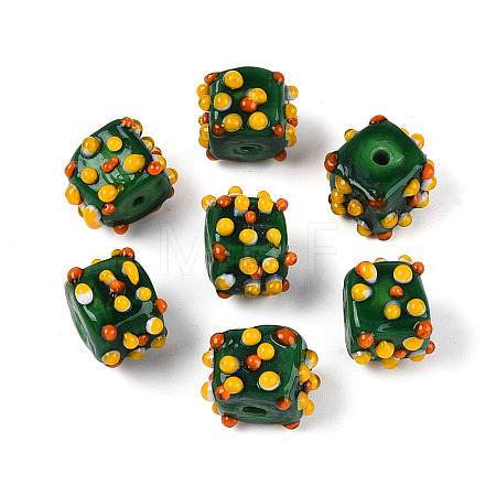 Handmade Lampwork Beads LAMP-N038-04D-1