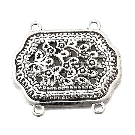 Tibetan Style Alloy Multi-Strand Links FIND-D042-08B-AS-1