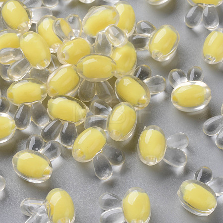 Transparent Acrylic Beads TACR-S152-05A-SS2105-1