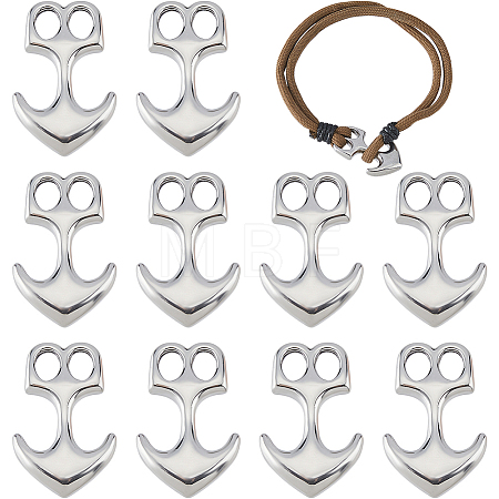 10Pcs Zinc Alloy Hook Clasps STAS-FH0005-57-1
