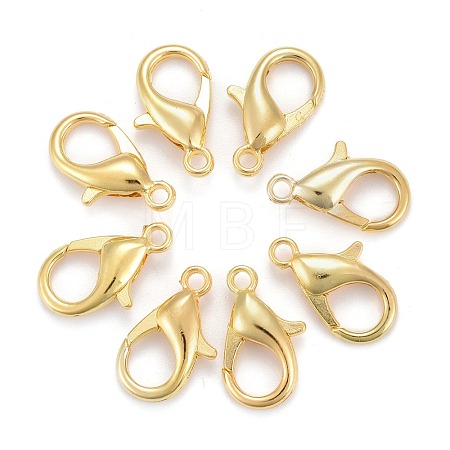 Zinc Alloy Lobster Claw Clasps E106-G-1