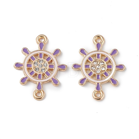 Alloy Enamel Connector Charms ENAM-I054-06D-1