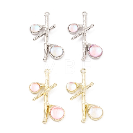 Resin Pendants PALLOY-K003-22M-1