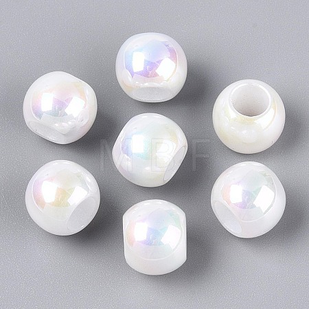ABS Plastic European Beads SACR-T017-80-1