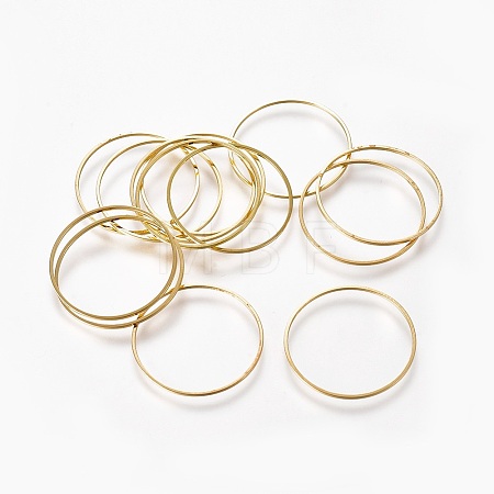 Brass Linking Rings X-EC18728MM-G-1