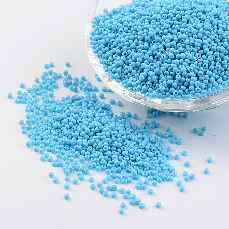12/0 Grade A Baking Paint Glass Seed Spacer Beads X-SEED-Q009-FJX08-1