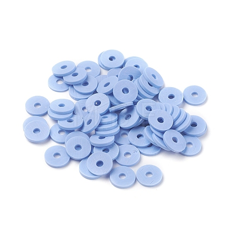 Handmade Polymer Clay Beads CLAY-R067-8.0mm-B32-1