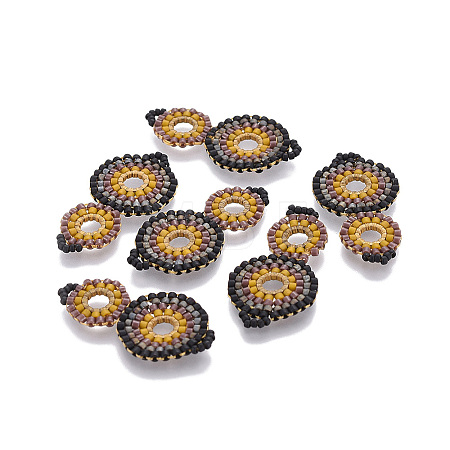 MIYUKI & TOHO Handmade Japanese Seed Beads Links SEED-A027-G26-1