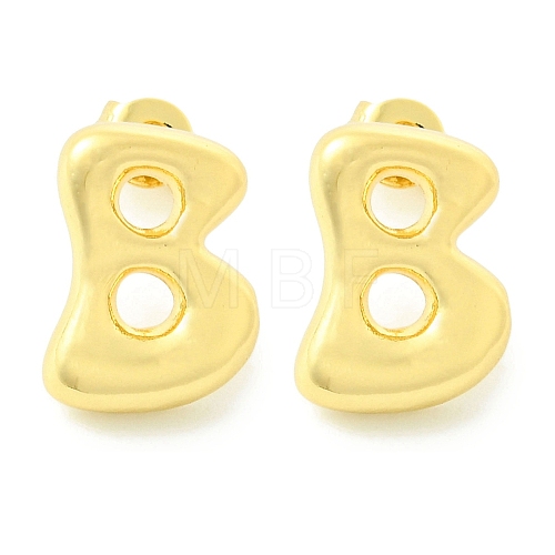Rack Plating Brass Earrings EJEW-S222-01G-B-1
