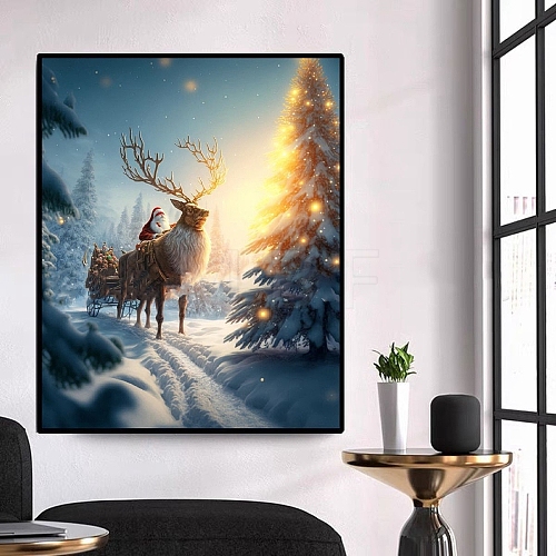 Christmas Reindeer DIY Diamond Painting Kit PW-WGFD89A-06-1