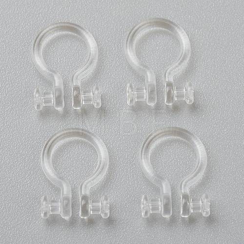 Plastic Clip-on Earring Findings KY-P001-06A-1