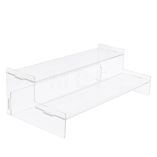 2-Tier Acrylic Action Figure Display Risers ODIS-WH0034-16A-1