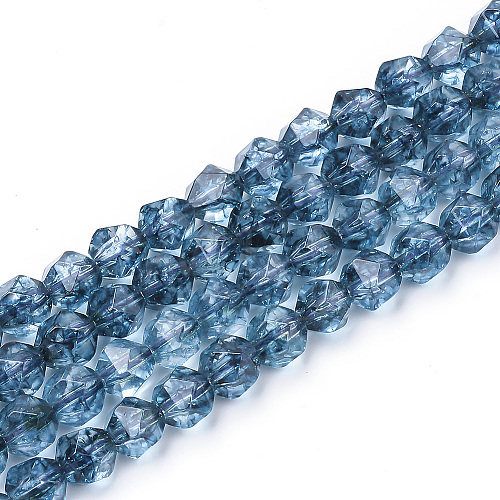 Natural Quartz Crystal Beads Strands X-G-S149-40-8mm-1