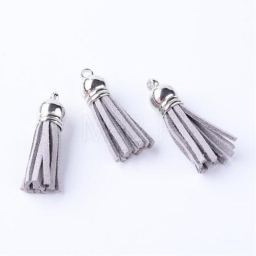 Faux Suede Tassel Pendant Decorations FIND-T002-A28-1