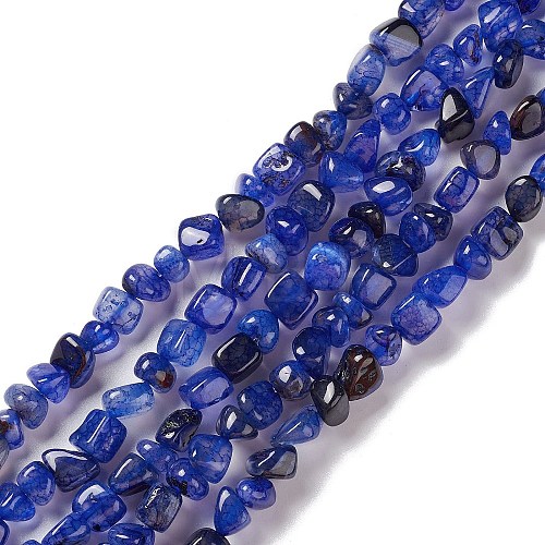 Natural Agate Beads Strands G-F745-07-1