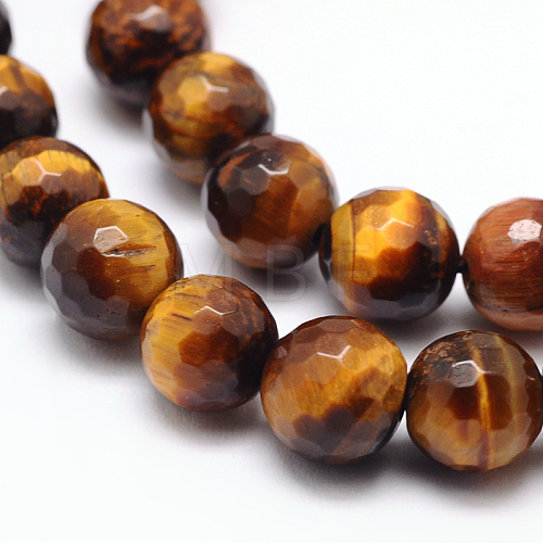 Natural Tiger Eye Beads Strands G-F260-02-14mm-1