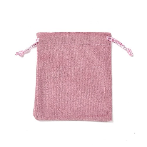 Velvet Jewelry Drawstring Storage Pouches ABAG-P013-02B-06-1