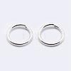 925 Sterling Silver Open Jump Rings STER-F036-02S-0.7x7mm-2