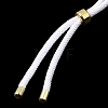 2.5MM Adjustable Braided Nylon Cords Necklace Making FB-CBAA152-02G-32-2