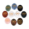Natural Mixed Stone Pendants G-N365-01-1